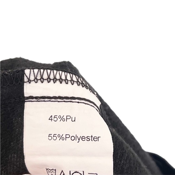 🌺PRINCESS POLLY Encore Faux Leather (Vegan friendly) Classic Black Size 4🌺 - Picture 9 of 9